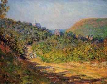 Claude Oscar Monet : At Les Petit-Dalles